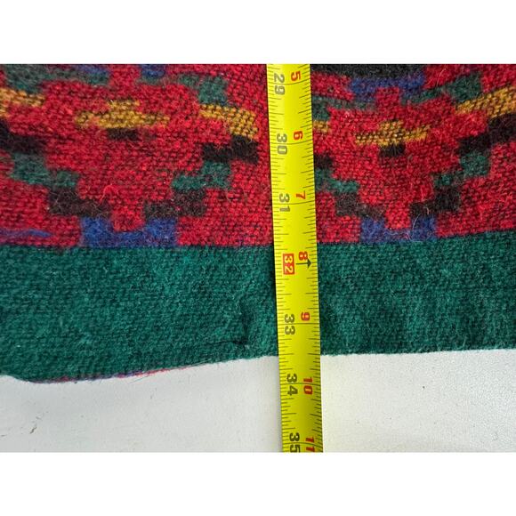 Vintage y2K Botany 500 Womens Jacket Large Colorful Southwest Aztec Wool Coat - Picture 5 of 8